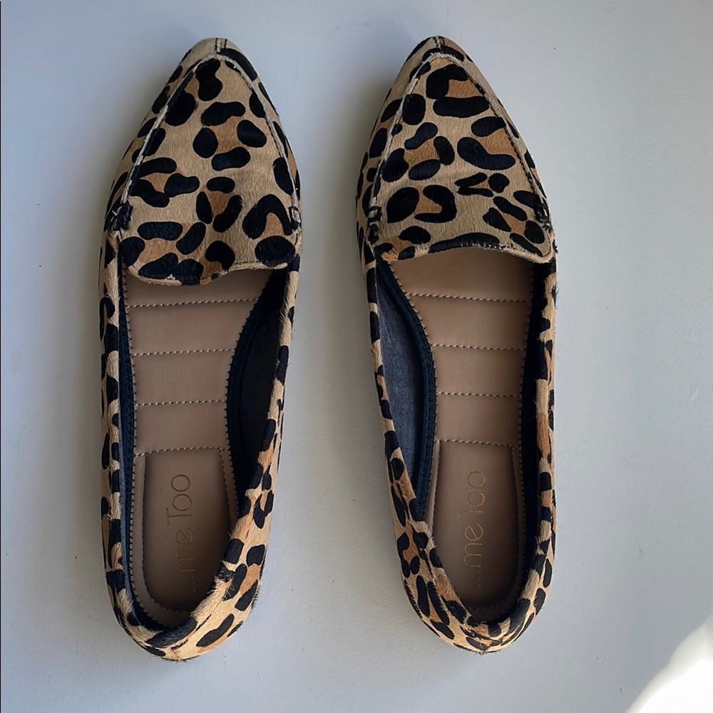 Me Too Leopard Print Flats